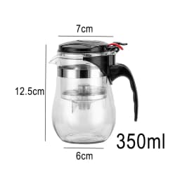 Teapot Brewing 900ml/750ml/500ml/350ml Resistant Glass Teapot and Cup Set Glass Tea Pot With Infuser Pu Erh Kettle Gaiwan Pots