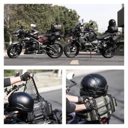 Rhinowalk Motorcycle 8 Metal Or Plastic Hooks Helmet Holder Net Motorbike Luggage Net Holder Mesh Storage Trunk Bag Accessories