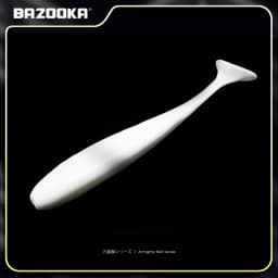 Bazooka Shad Worm Fishing Soft Lure Big Silicone 90 100mm Bait T Tail Easy Shiner Wobbler Swimbait Pesca Trout Pike Bass Winter