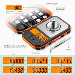 50g Mini Digital Scale 0.001g High Precision Scales Pocket Electronic Balance Professional Milligram Weighing For Jewelry Gold