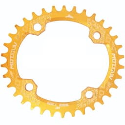 MOTSUV Oval Chainring 104BCD for Shimano MTB Bike Bicycle Chain Ring 32T 34 36 38T Ultralight Tooth Plate Chainwheel 104 BCD