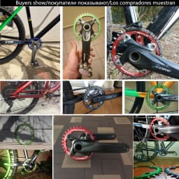 MOTSUV Oval Chainring 104BCD for Shimano MTB Bike Bicycle Chain Ring 32T 34 36 38T Ultralight Tooth Plate Chainwheel 104 BCD