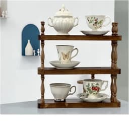 Wooden Spindle Cavered Bridge Column Applique Wood Small Gourd Pillars Wine Fence Home Decoration Accessories Cabinet Support