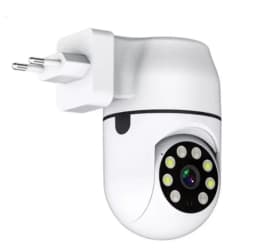 Lamp Camera Plug Socket Wifi Night Vision Home Hd