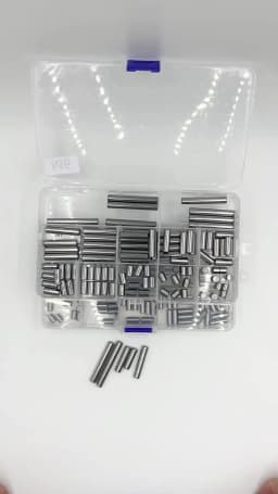 Stainless Steel Cylindrical Pin M1 M1.5 M2 M2.5 M3 M4 M5 M6 M8 Locating Dowel Fixed Shaft Solid Fixing Lock Pin Metal Rod Set