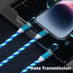 3 in 1 USB Cable for iPhone Fast Charger Charging Cable For Android phone type c xiaomi huawei Samsung Charger Wire For iPad