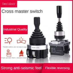 Monolever Toggle Switch Two Way Four Way Self Locking Latching Reset Momentary Switch 22MM30MM 201/402 Master Joystick Rocker