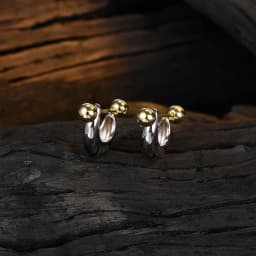 Real 925 Sterling Silver New Fashion Jewelry U Stud Earrings For Women FQL23218