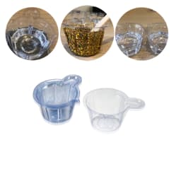 20-200Pcs 40ml Plastic Disposable Cups Dispenser For DIY Epoxy Resin Jewelry Accessories Making Tools Equipments Tools Supplies
