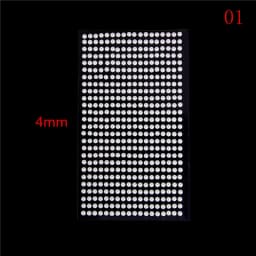 220pcs Mix 3mm/4mm/5mm/6mm Hair Pearls Stick On Self Adhesive Pearls Stickers Face Pearls Stickers for Hair Face Makeup