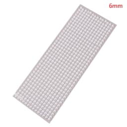 220pcs Mix 3mm/4mm/5mm/6mm Hair Pearls Stick On Self Adhesive Pearls Stickers Face Pearls Stickers for Hair Face Makeup