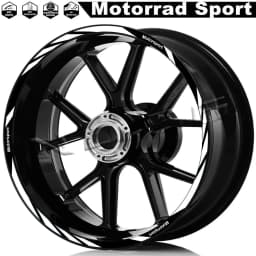 For R1250RS F900R/XR F800R S1000XR/RR/R R nine t R1200R G310R K600GTL Motorcycle Wheel Sticker Rim Stripe Decal Accessories