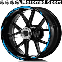 For R1250RS F900R/XR F800R S1000XR/RR/R R nine t R1200R G310R K600GTL Motorcycle Wheel Sticker Rim Stripe Decal Accessories