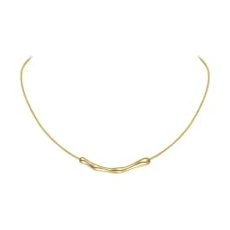 European and American Fashion Simple Stainless Steel Gold Color Collarbone Chain For Women’s Fashion Short Necklaces Jewelry
