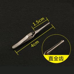 Arterial Vascular Clip Stainless Steel Microsurgical Device Temporary Blocking of Artery Clamps and Straight Bending Full Teeth