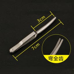 Arterial Vascular Clip Stainless Steel Microsurgical Device Temporary Blocking of Artery Clamps and Straight Bending Full Teeth