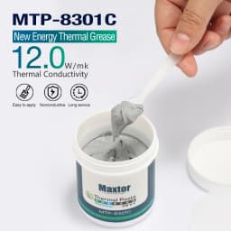 Maxtor 12W/m.k Thermal Paste 150g/300g Bulk Size, Factory Direct CPU GPU Thermal Compound for PC/PS4 Repair Shops