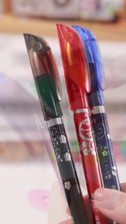 26 Pcs/Set Kawaii Erasable Pens 0.35mm Gel Pen Waterproof Gel Ink Stationery School Writing supplies for Notebook Office Student