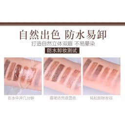 5Pcs Long Lasting Eyebrow Pencil Waterproof Tattoo Pen Eyeliner Black Brown Gray Natural Pull Eye Brow Enhancers Cosmetics Tool