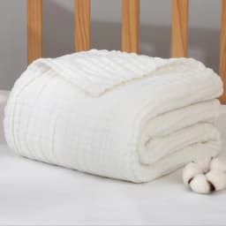 Baby Swaddle Blanket Muslin Newborn Wrap for Child Kids Boys Girls Bath Towel Infant Solid Soft Cotton Stroller Cover 105*105cm