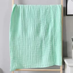 Baby Swaddle Blanket Muslin Newborn Wrap for Child Kids Boys Girls Bath Towel Infant Solid Soft Cotton Stroller Cover 105*105cm