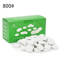 50pcs Nail Buffing Disc 15mm Polishing SandPieces For Quick Polishing Nails Manicure Tool Accessories