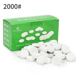 50pcs Nail Buffing Disc 15mm Polishing SandPieces For Quick Polishing Nails Manicure Tool Accessories