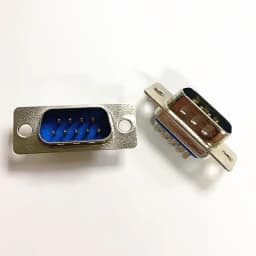 10PCS/LOT New RS232 Serial Port Connector DB9 Male and Female Socket/Plug Connector 9Pin Copper RS232 COM Socket Adapter