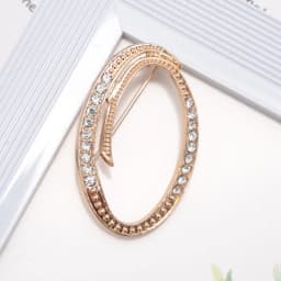 Women Luxury Letter Brooch Pins In Gold Color Rhinestones Crystal English Alphabet Metal Pins Cute Jewelry Accessories Gift