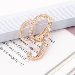 Women Luxury Letter Brooch Pins In Gold Color Rhinestones Crystal English Alphabet Metal Pins Cute Jewelry Accessories Gift