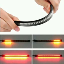 Flexible 48 LED Motorcycle Light Bar Strip Tail Brake for Indian Scout Bobber Mt 09 Keeway Bmw 1200Gs Crf 250F