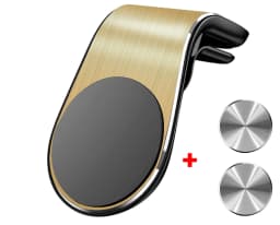 Magnetic Car Phone Holder Air Vent Clip Mount Rotation Cellphone GPS Support For Xiaomi Red Mi Huawei Samsung Phone Stand in Car