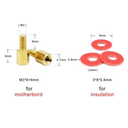 305pcs/box Computer PC Case Assemble Repair Set Kit Screw Bolt Standoff for Hard Disk Drive Fan Motherboard Power Supply