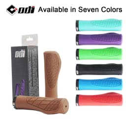 ODI MTB Bicycle Grips Shockproof Bike Handlebar Cover Anti-Slip Lockable Grips Ergonomic Cycling Rubber Ball Handle Grips