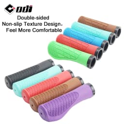 ODI MTB Bicycle Grips Shockproof Bike Handlebar Cover Anti-Slip Lockable Grips Ergonomic Cycling Rubber Ball Handle Grips