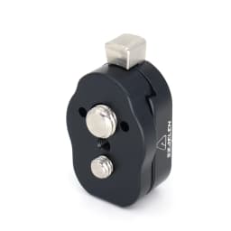 3/8 Screw M3 Positioning Pin LCD Monitor Quick Release Plate for Mini Live Monitor Magic Arm LED Light Camera