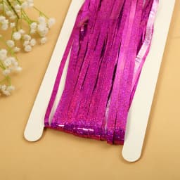 Cheap as a Party Metallic Tinsel Foil Fringe Curtains Backdrop for Birthday New Year Eve Party Photo Wedding Baby Shower Decor