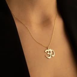 OM Chakra Necklace Mala Yoga Chakra Buddha OM Necklace Stainless Steel OM Pendant Chain Mala Necklace Pendant Ange 7 Chakras