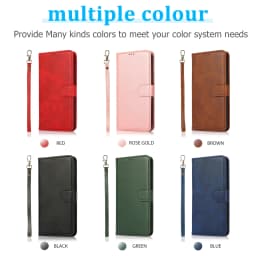 2 in 1 Magnetic Flip Leather Wallet Case for iPhone 16 Pro Max 14 15 Plus 13 12 11 17 Air SE 2022 Card Slot Detachable Cover
