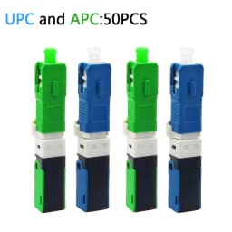 ESC250D FTTH SC UPC Optical fibe quick connector SC FTTH Fiber Optic Fast Connector Embedded ESC250P
