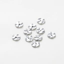 30Pcs 4/6/8mm 14K/18K Gold Color Brass Round Wave Spacer Beads for DIY Jewelry Making Supplies Findings Accessories