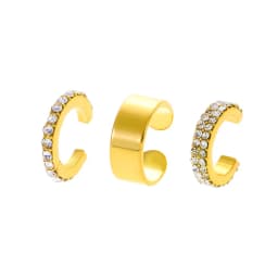 10pc Stainelss Steel Clip On Ear Cuff Earrings Fake Cartilage Earrings Lot Non Piercing Clip On Earrings Set Earrings for Women