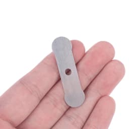 10pcs Air Compressor Valve Plates Aluminum Sheet Silver For Air Compressor Silent Oil Free Machine Compressor Valve Plate Set