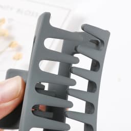 Korean Women Girls Plastic Hair Claws Clips Headwear Large Size Pin Crab Barrette Fashion Ornament Accessories