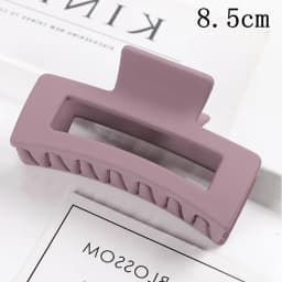 Korean Women Girls Plastic Hair Claws Clips Headwear Large Size Pin Crab Barrette Fashion Ornament Accessories
