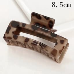 Korean Women Girls Plastic Hair Claws Clips Headwear Large Size Pin Crab Barrette Fashion Ornament Accessories