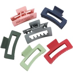 Korean Women Girls Plastic Hair Claws Clips Headwear Large Size Pin Crab Barrette Fashion Ornament Accessories