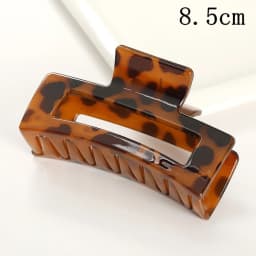 Korean Women Girls Plastic Hair Claws Clips Headwear Large Size Pin Crab Barrette Fashion Ornament Accessories