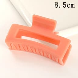 Korean Women Girls Plastic Hair Claws Clips Headwear Large Size Pin Crab Barrette Fashion Ornament Accessories