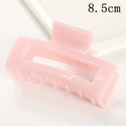Korean Women Girls Plastic Hair Claws Clips Headwear Large Size Pin Crab Barrette Fashion Ornament Accessories